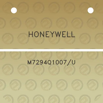 honeywell-m7294q1007u