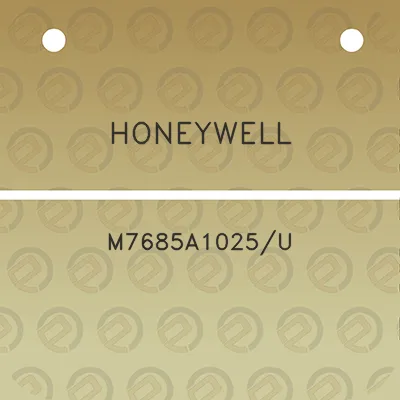 honeywell-m7685a1025u