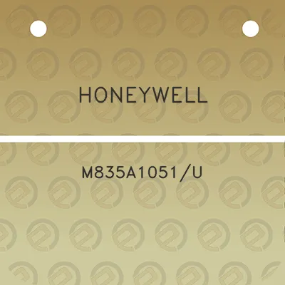 honeywell-m835a1051u