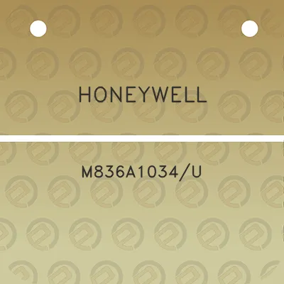 honeywell-m836a1034u