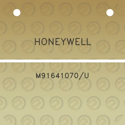 honeywell-m91641070u