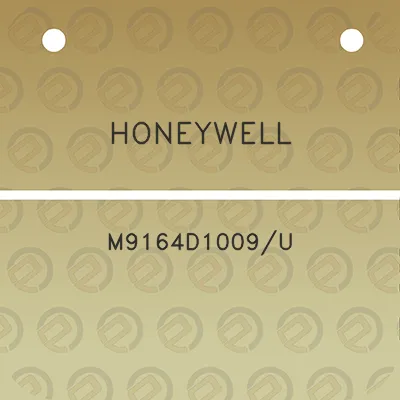 honeywell-m9164d1009u