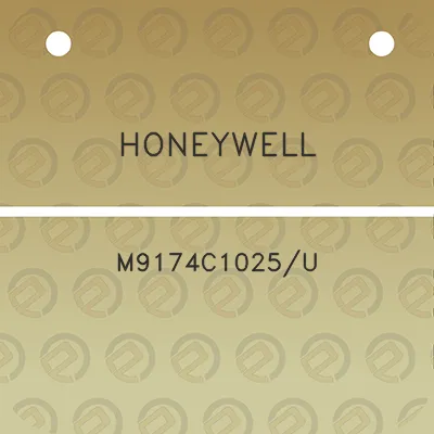 honeywell-m9174c1025u