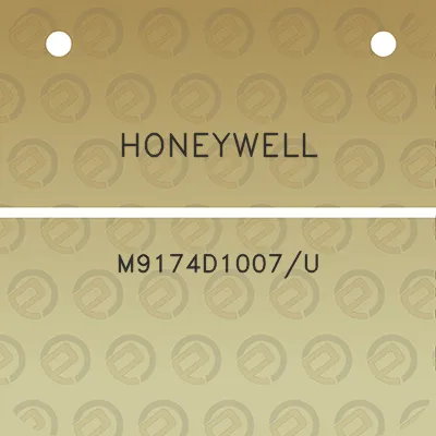 honeywell-m9174d1007u