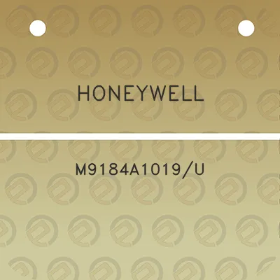 honeywell-m9184a1019u