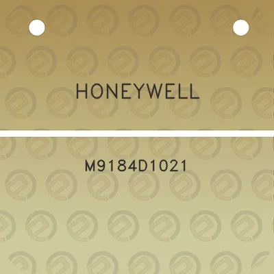 honeywell-m9184d1021