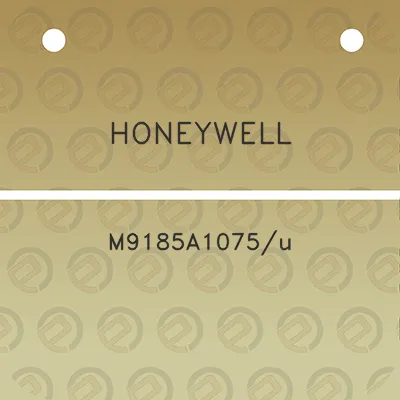 honeywell-m9185a1075u