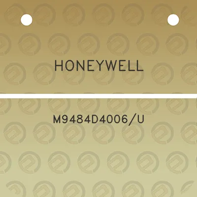 honeywell-m9484d4006u