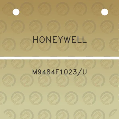 honeywell-m9484f1023u