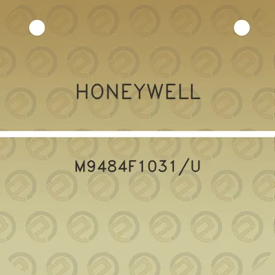 honeywell-m9484f1031u