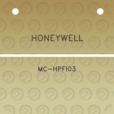 honeywell-mc-hpfi03