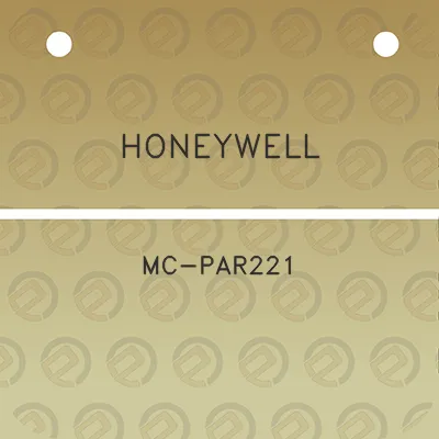 honeywell-mc-par221