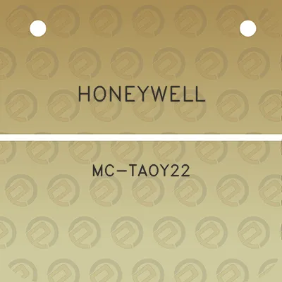 honeywell-mc-taoy22