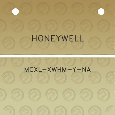 honeywell-mcxl-xwhm-y-na