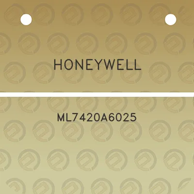 honeywell-ml7420a6025