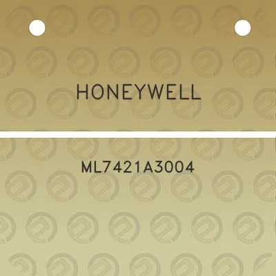 honeywell-ml7421a3004