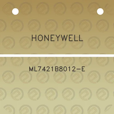 honeywell-ml7421b8012-e