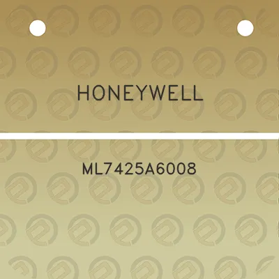 honeywell-ml7425a6008