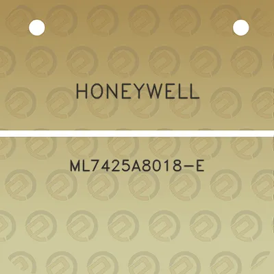 honeywell-ml7425a8018-e