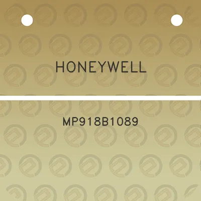 honeywell-mp918b1089