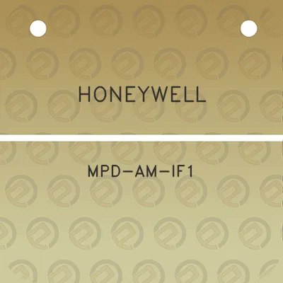 honeywell-mpd-am-if1