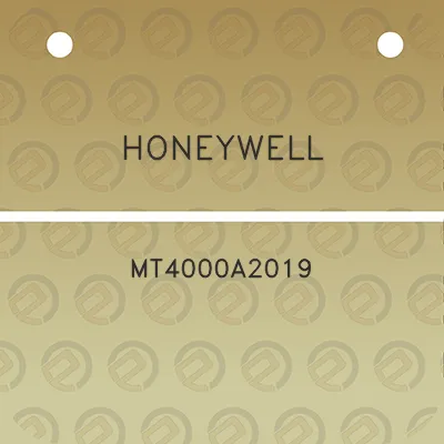 honeywell-mt4000a2019