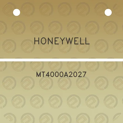 honeywell-mt4000a2027