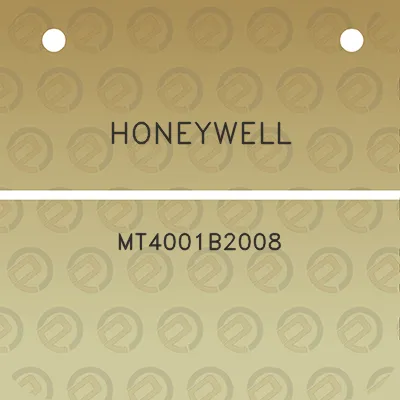 honeywell-mt4001b2008