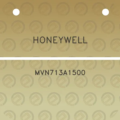 honeywell-mvn713a1500