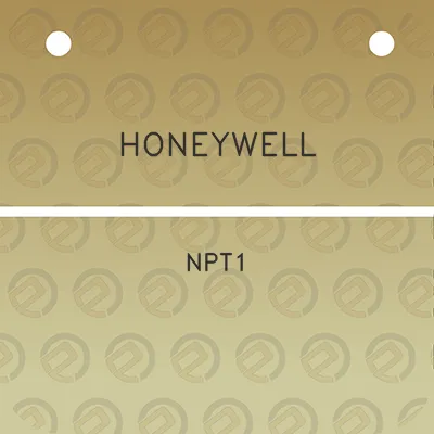 honeywell-npt1