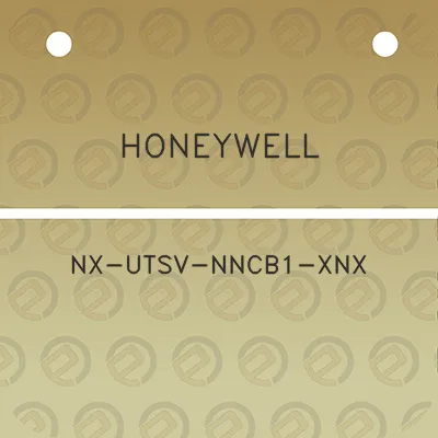 honeywell-nx-utsv-nncb1-xnx