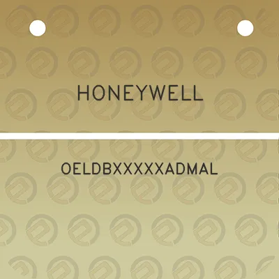 honeywell-oeldbxxxxxadmal