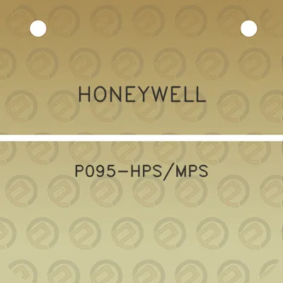 honeywell-p095-hpsmps