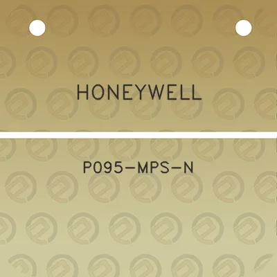 honeywell-p095-mps-n