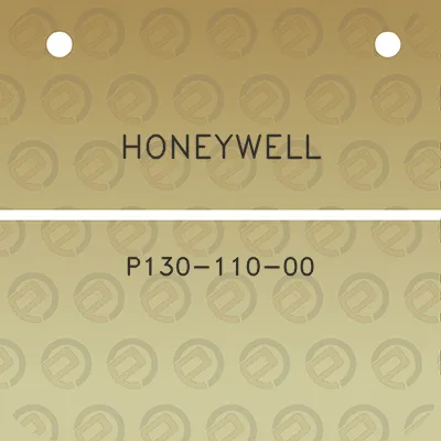 honeywell-p130-110-00