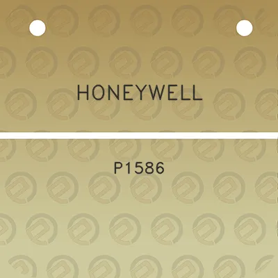 honeywell-p1586