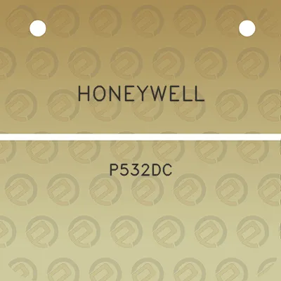 honeywell-p532dc