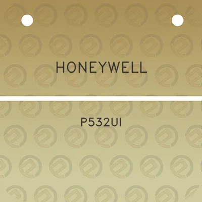 honeywell-p532ui