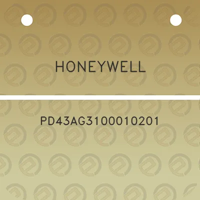 honeywell-pd43ag3100010201