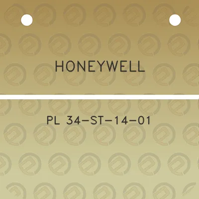 honeywell-pl-34-st-14-01