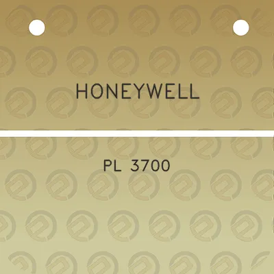 honeywell-pl-3700