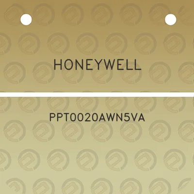 honeywell-ppt0020awn5va