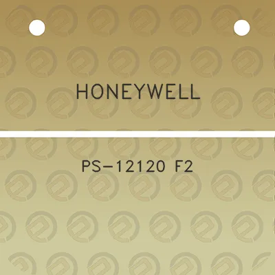 honeywell-ps-12120-f2