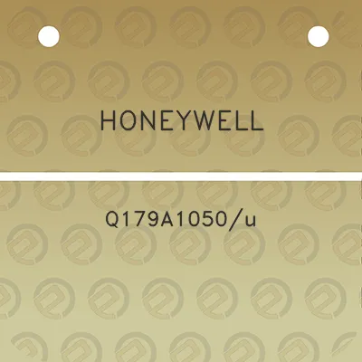 honeywell-q179a1050u