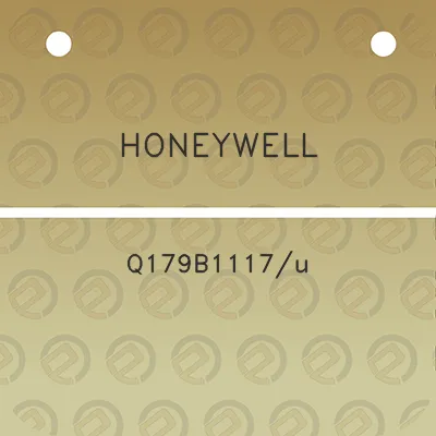 honeywell-q179b1117u