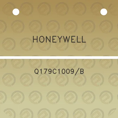 honeywell-q179c1009b