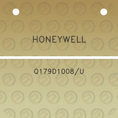 honeywell-q179d1008u