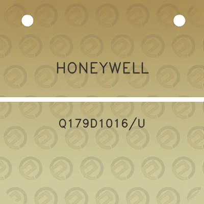 honeywell-q179d1016u