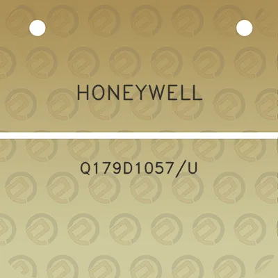 honeywell-q179d1057u