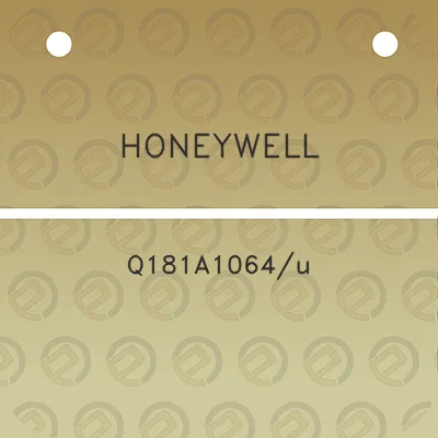 honeywell-q181a1064u